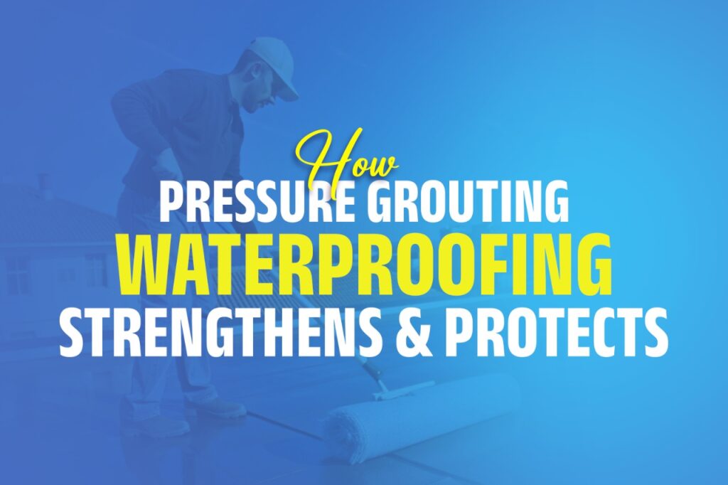 Pressure Grouting Waterproofing company in kerala
